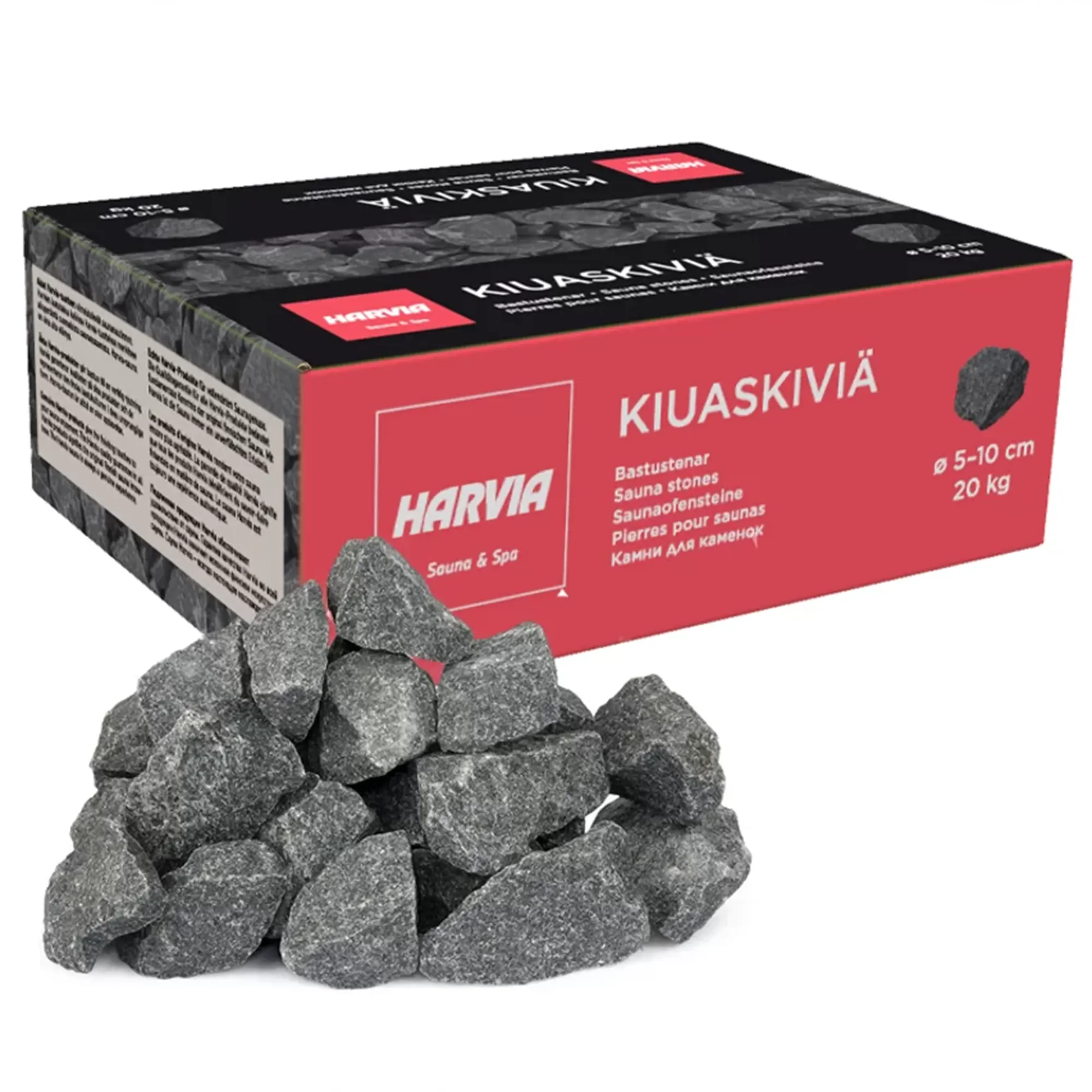 Abbildung der Harvia Ofensteine 5-10cm