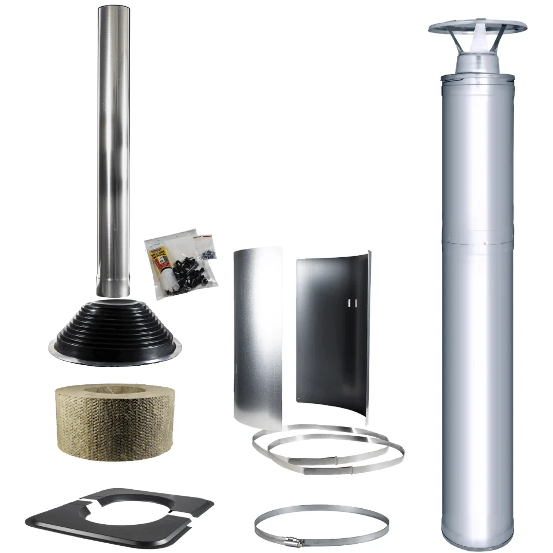 Abbildung des Harvia WHP1500 Schornsteinsets