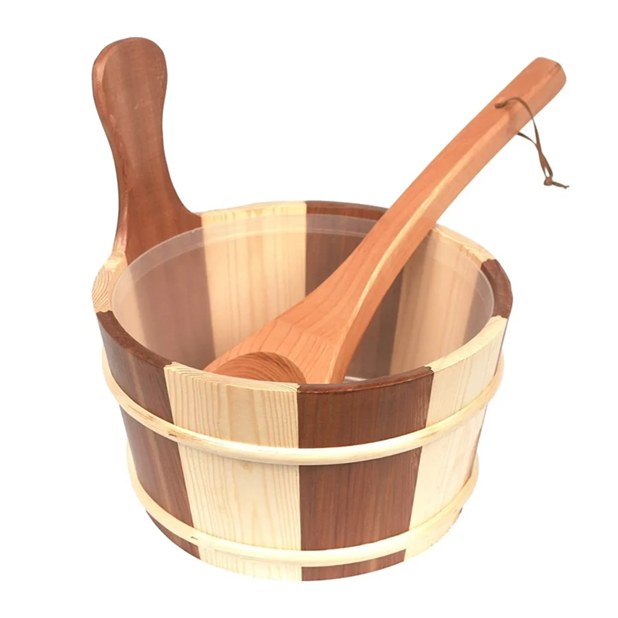 Eimer und Aufgusskelle Abbildung des Eimers und der Aufgusskelle