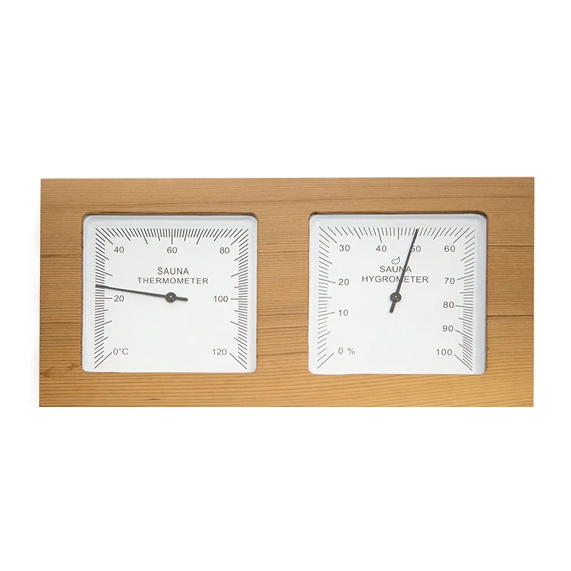 2 in 1 HYGROMETER & THERMOMETER Abbildung des 2-in-1 Hygrometers und Thermometers