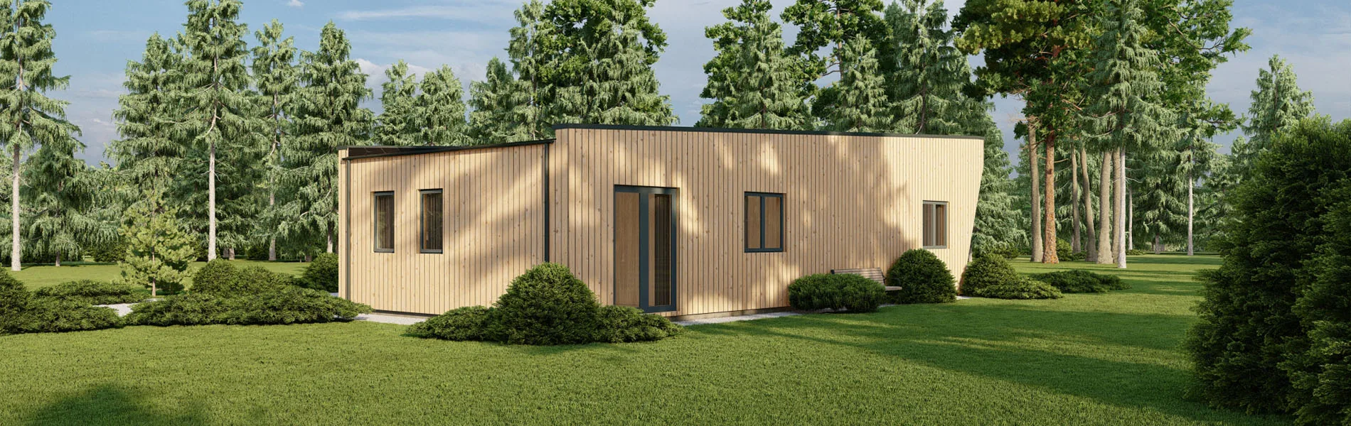 Modernes Holzhaus Coreopsis 2