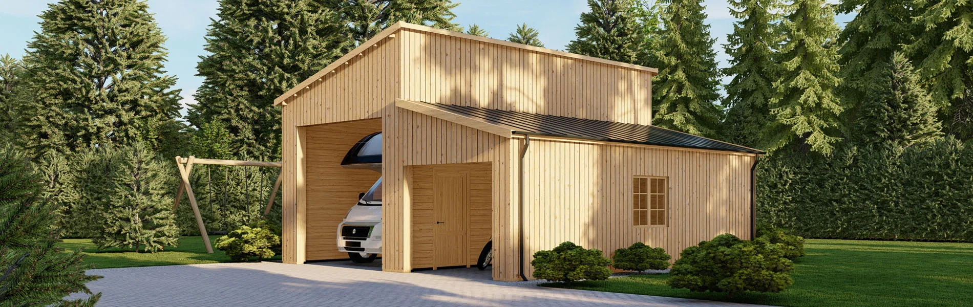 Wohnmobil garage Malva, BF 58 m2 ohne Tore 2