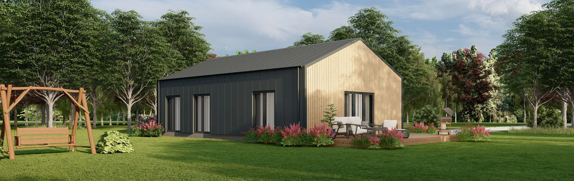 Modernes Holzhaus Viola 1