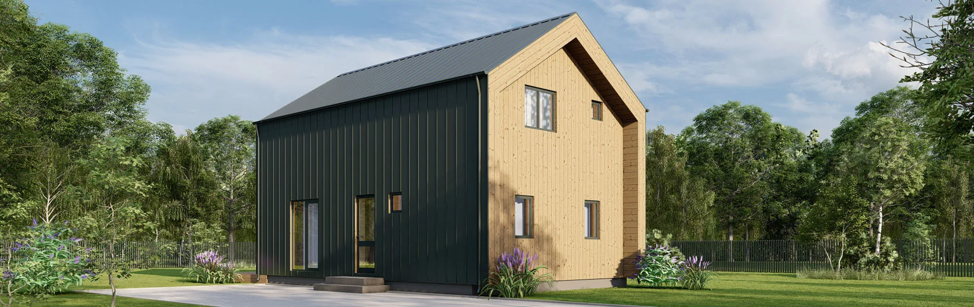 Modernes Holzhaus Achimenes 1