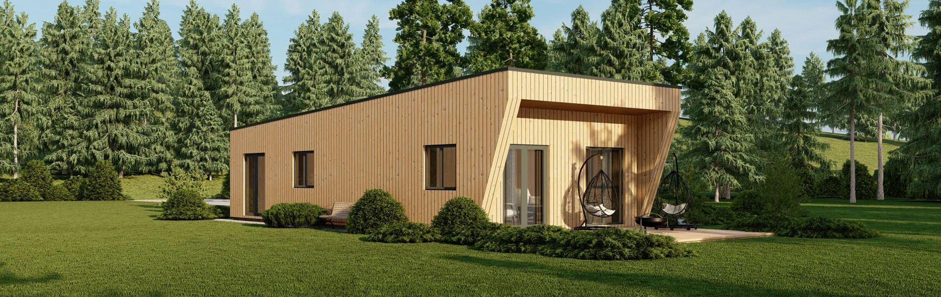 Modernes Holzhaus Coreopsis 3