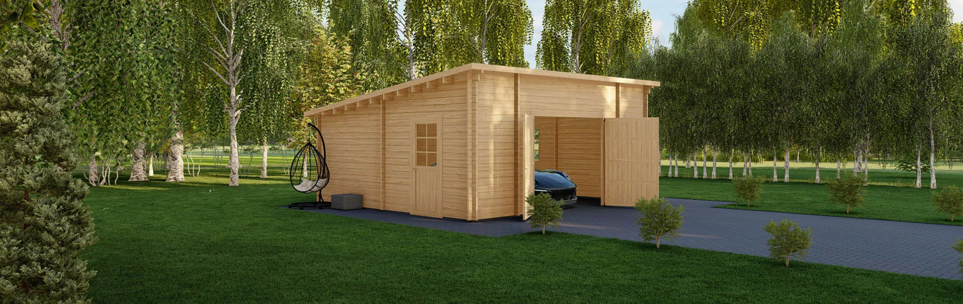 1PkDryGt91Fmdcm5jN8s-4afulzhTGfiy_Holzgarage_Fagus_6x6_mit_Holztor_MP_1