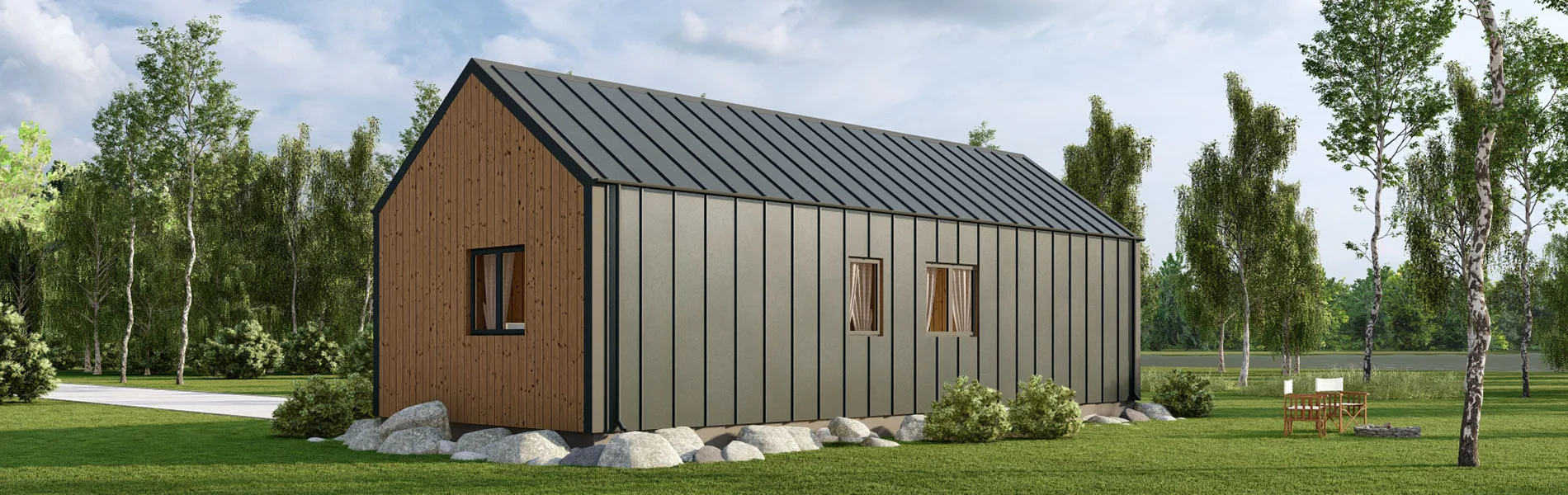 Modernes Holzhaus Bergamia V2 4