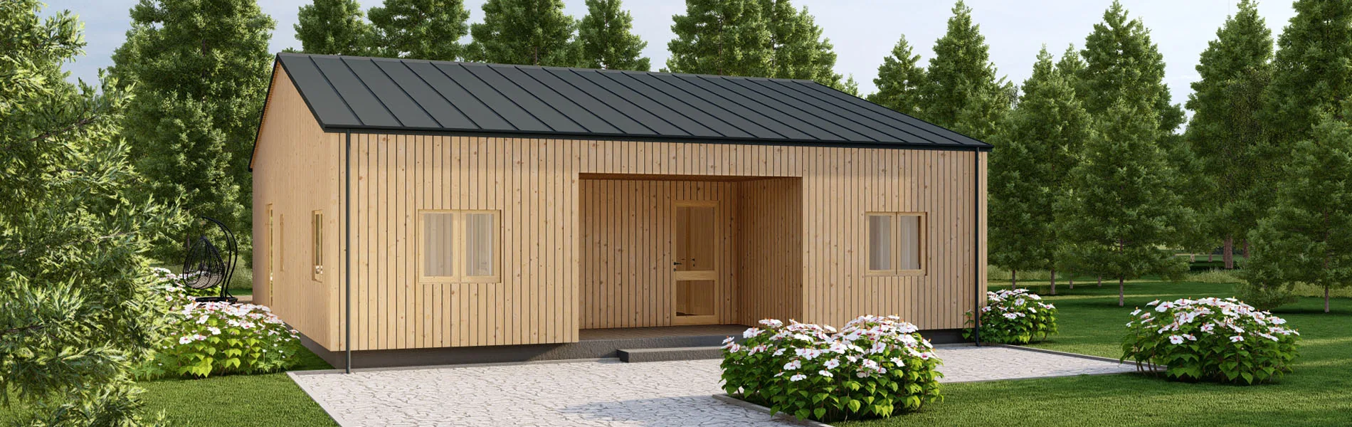Modernes Holzhaus Lantana 1