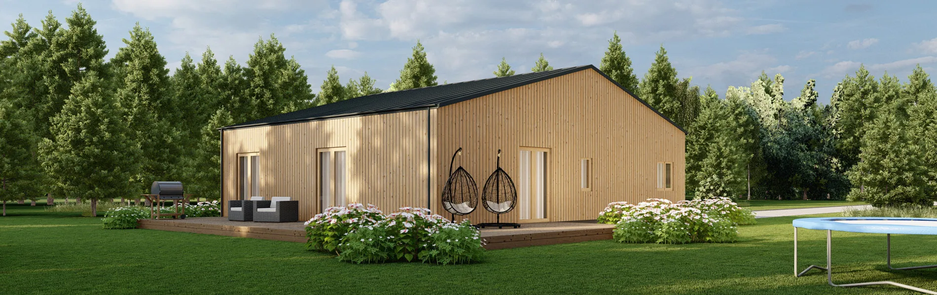 Modernes Holzhaus Lantana 4