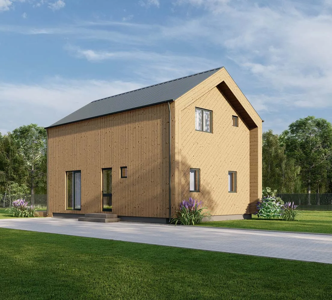 Modernes Holzhaus Achimenes V4