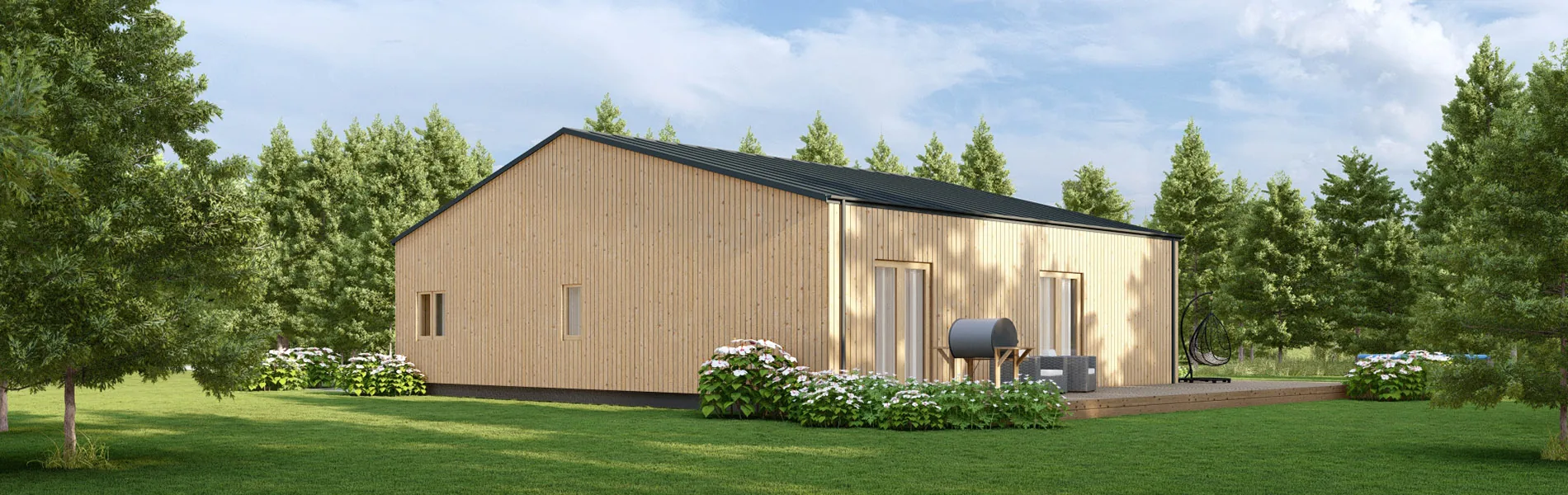 Modernes Holzhaus Lantana 5
