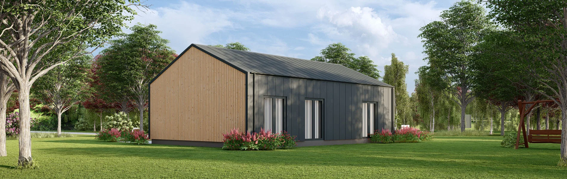 Modernes Holzhaus Viola 4
