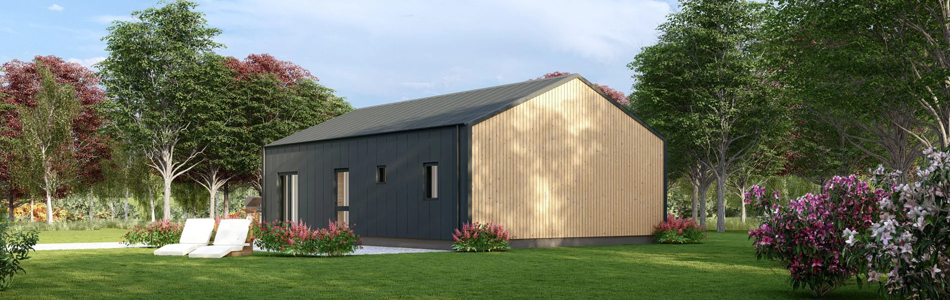 Modernes Holzhaus Viola 3