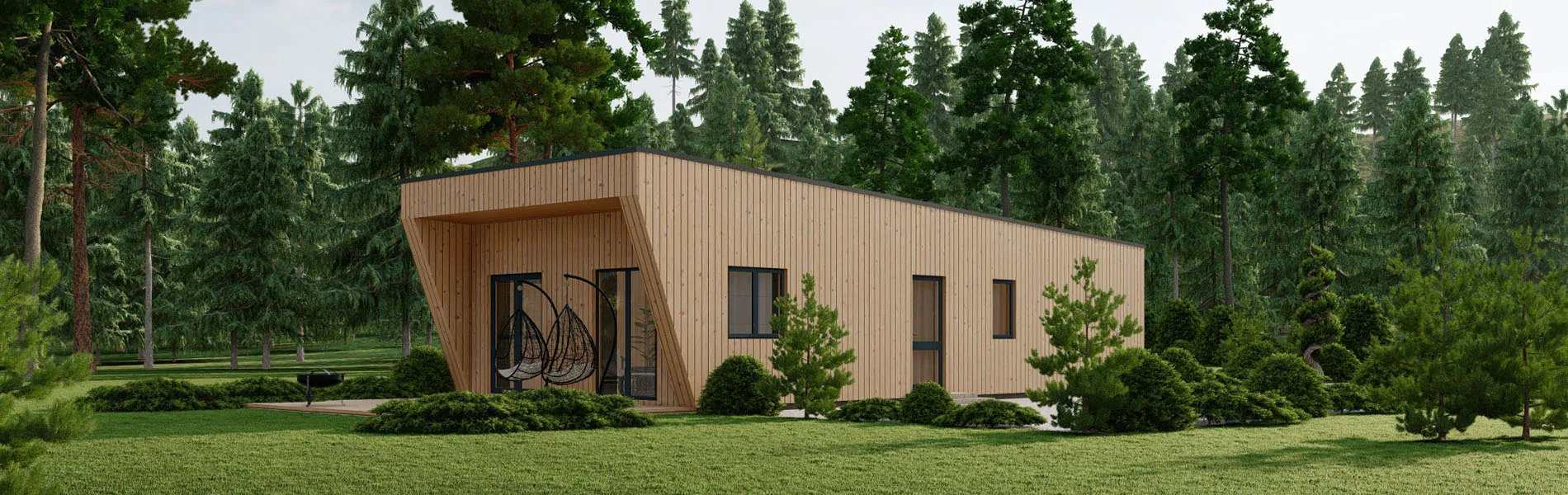 Modernes Holzhaus Coreopsis 4