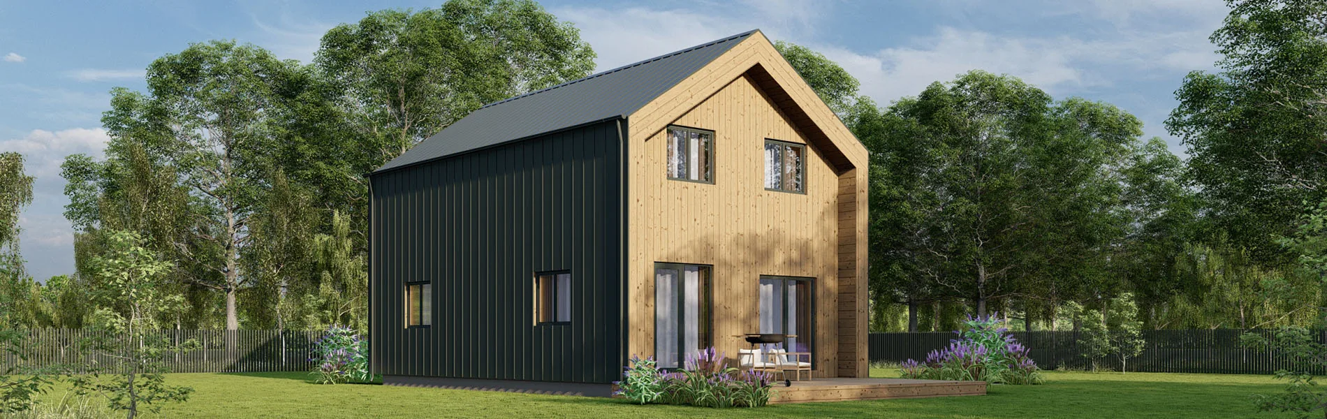 Modernes Holzhaus Achimenes 3