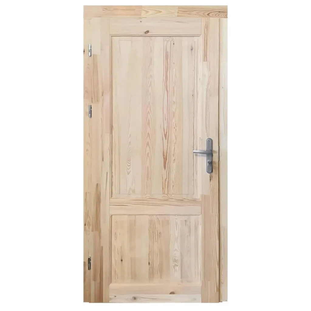 Innentür Visualisierung einer Innentür aus Holz.