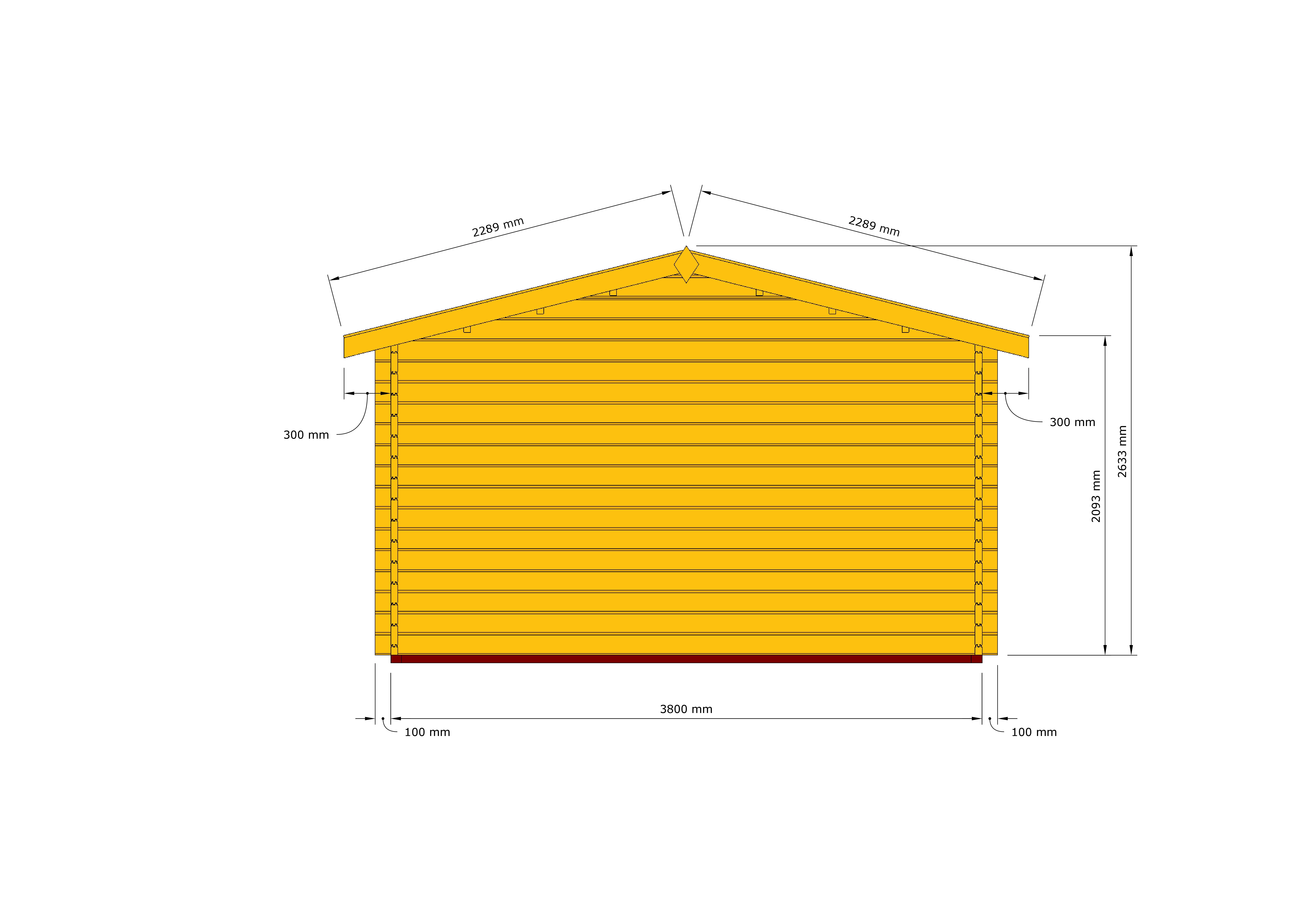 Gartenhaus_aus_Holz_Porrum_4x4_PD_3