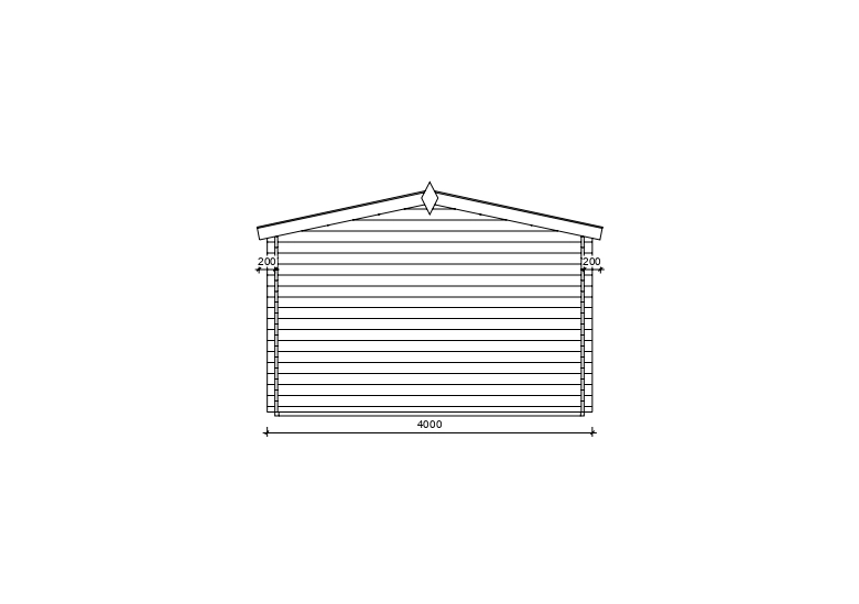 Holzgarage_Acanthus_4x6_mit_Holztor_PD_3