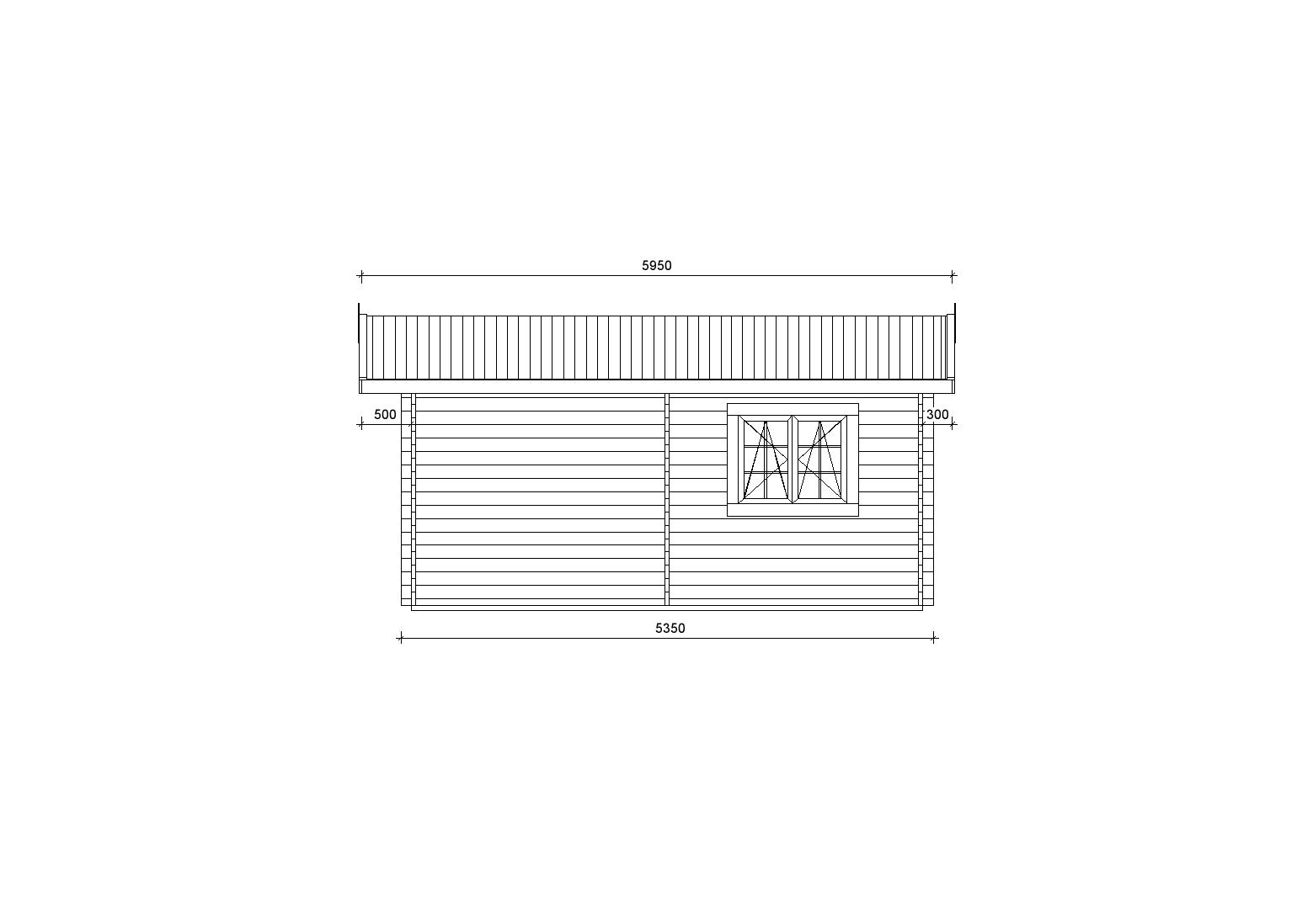 Holzgarage_Alnus_4x6_mit_Holztor_PD_2