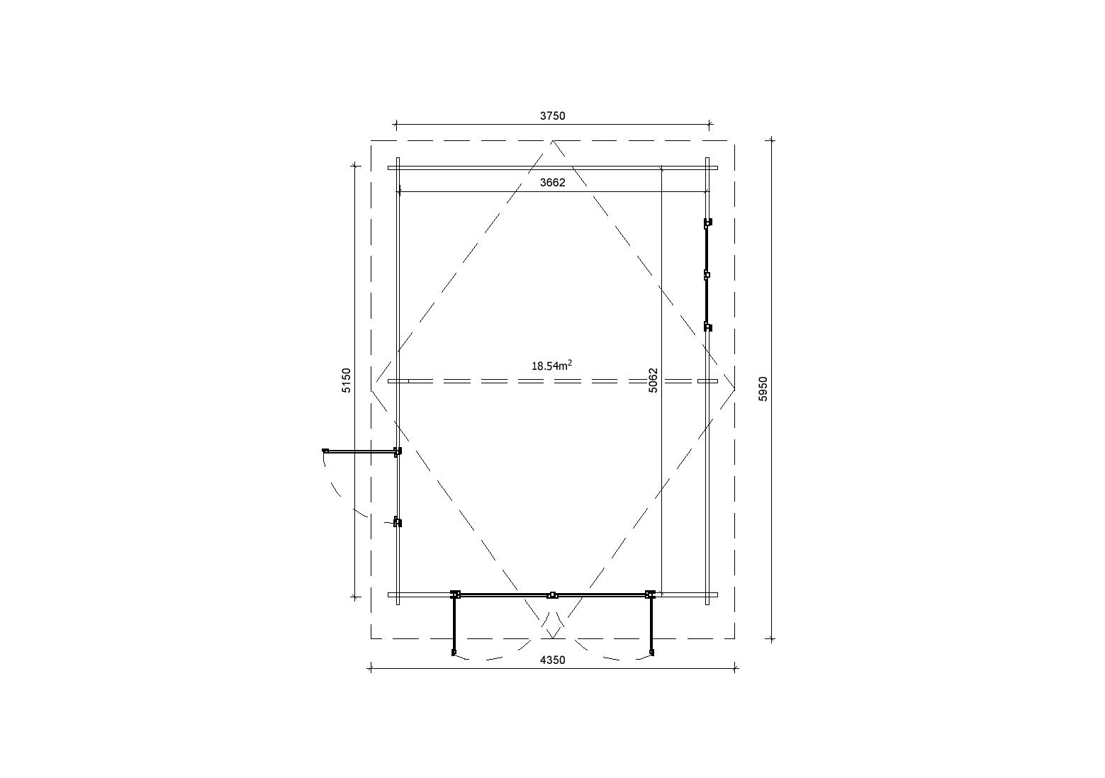 Holzgarage_Alnus_4x6_mit_Holztor_PD_5