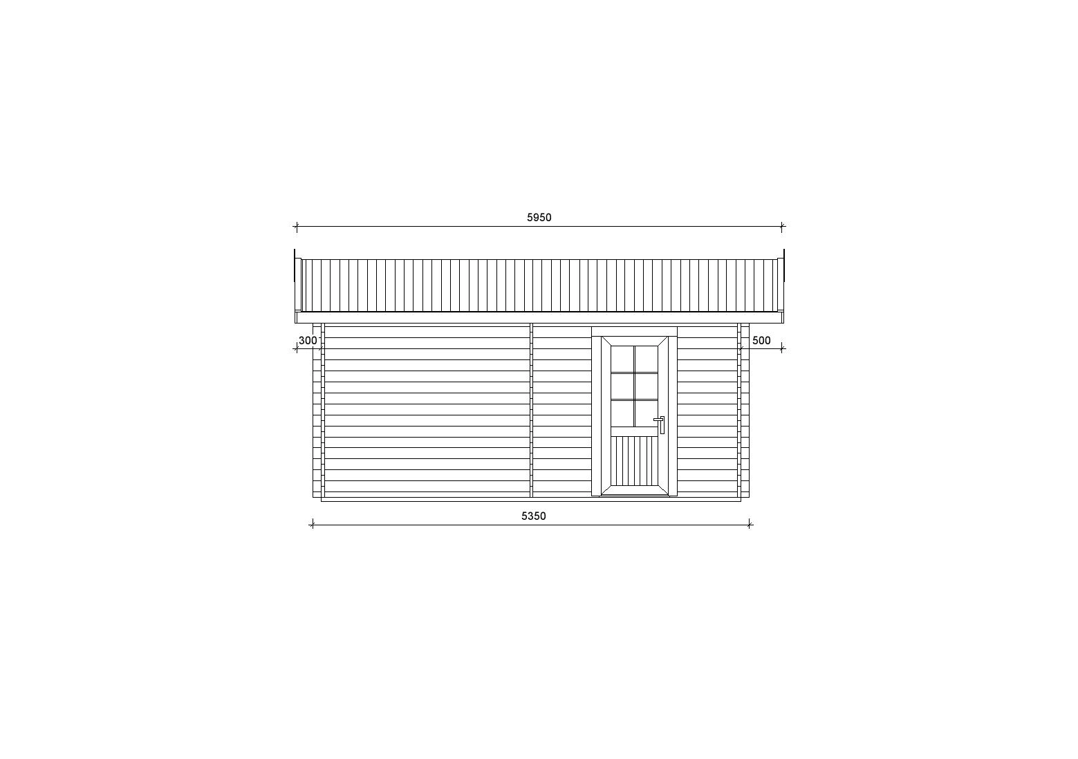 Holzgarage_Alnus_4x6_ohne_Tor_PD_4
