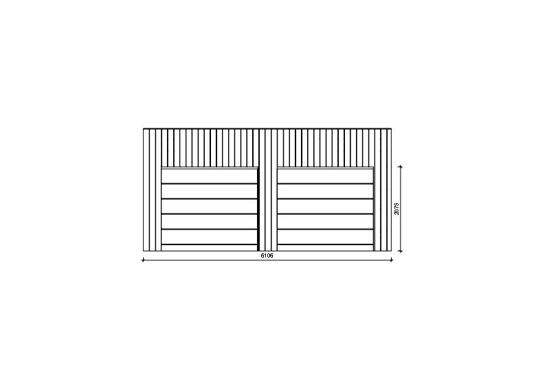 Holzgarage_Aster_6x6_mit_Sektionaltoren_PD_1