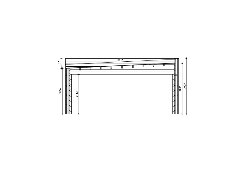 Holzgarage_Aster_6x6_mit_Sektionaltoren_PD_5