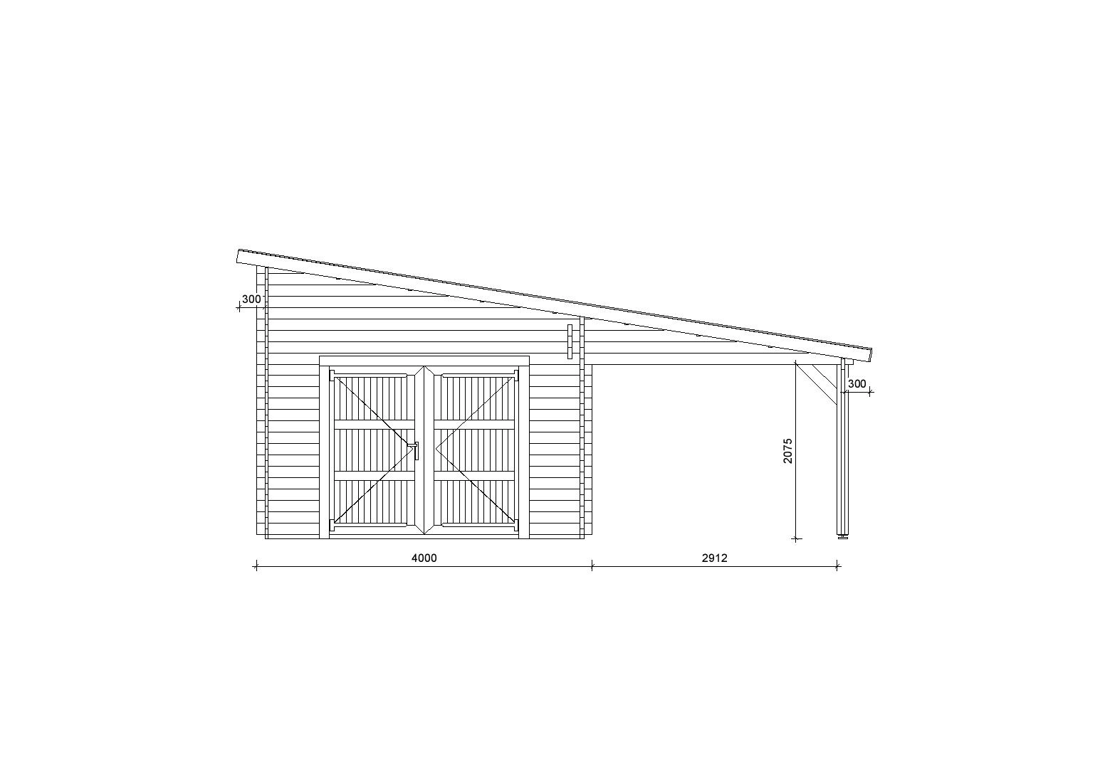 Holzgarage_Carpinus_7x6_mit_Holztor_PD_1
