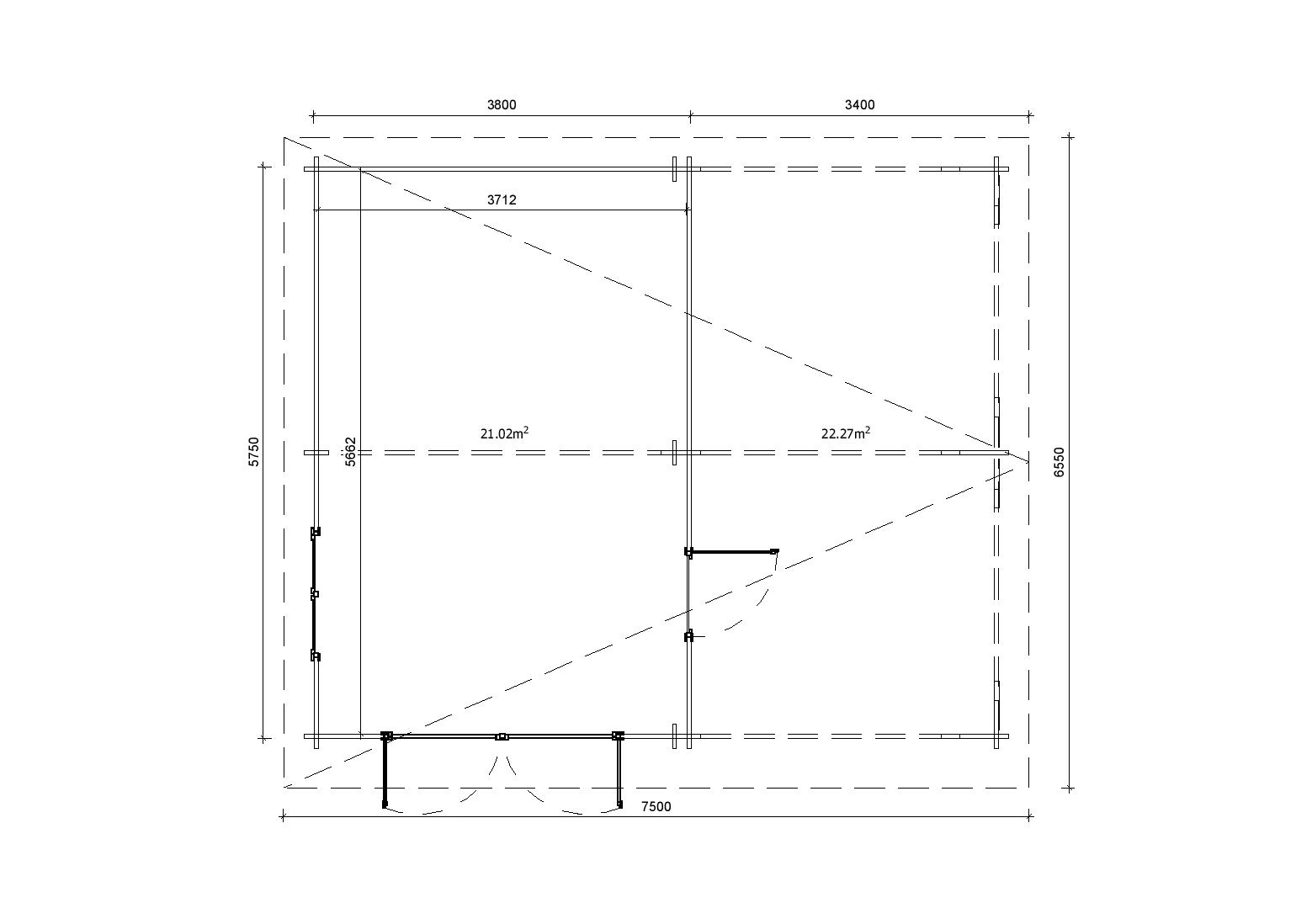 Holzgarage_Carpinus_7x6_mit_Holztor_PD_5