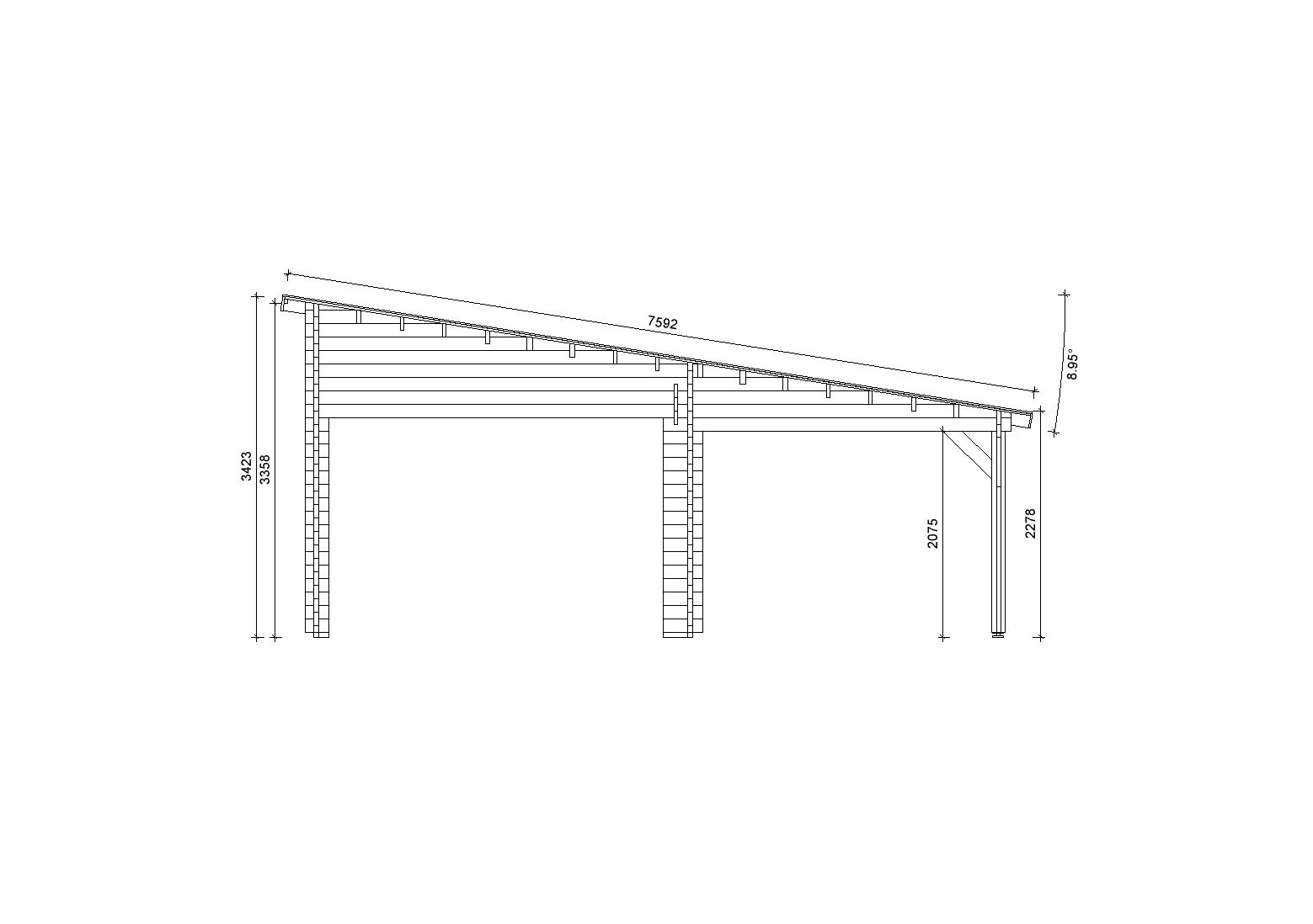 Holzgarage_Carpinus_7x6_mit_Holztor_PD_6