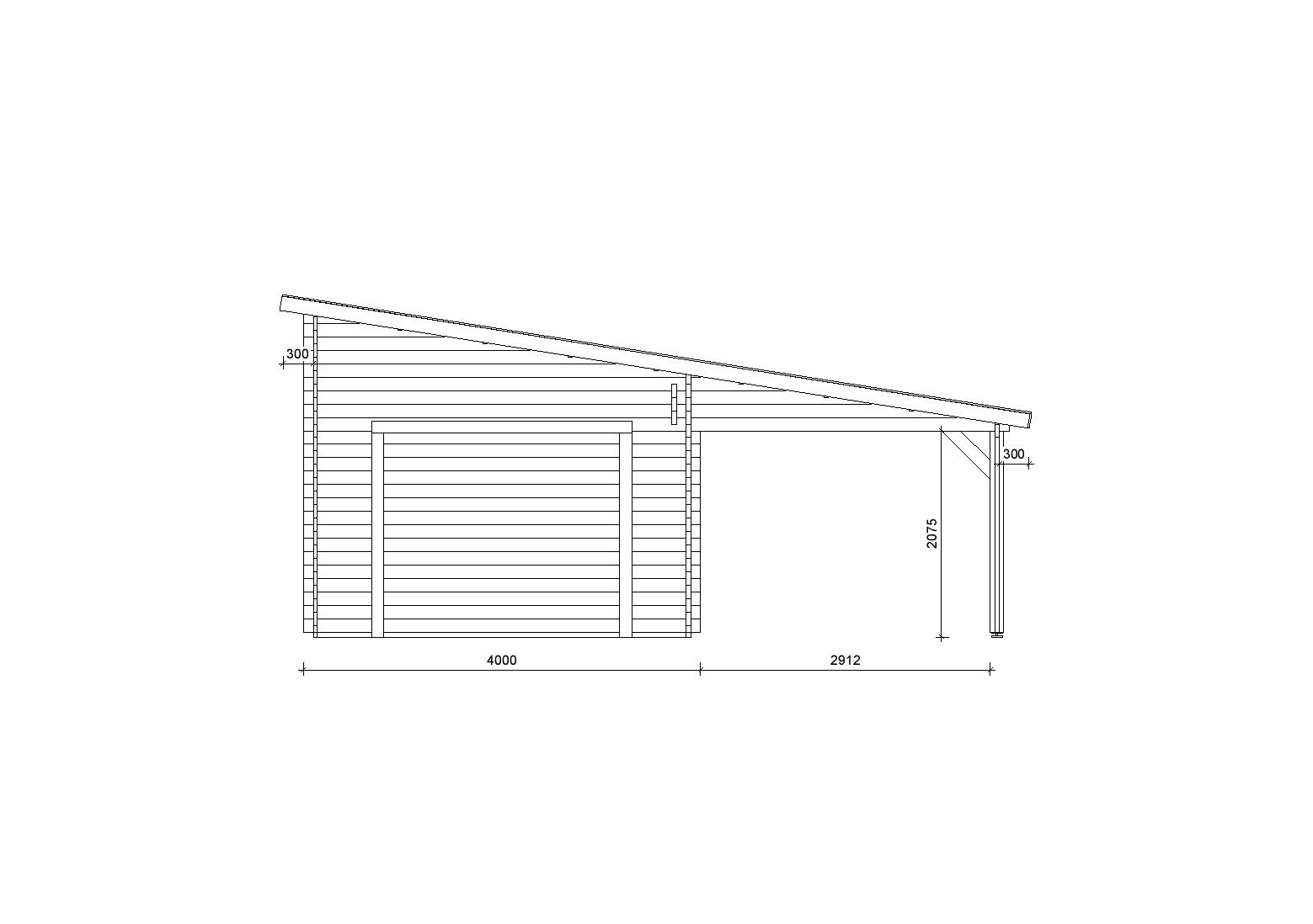 Holzgarage_Carpinus_7x6_ohne_Tor_PD_1