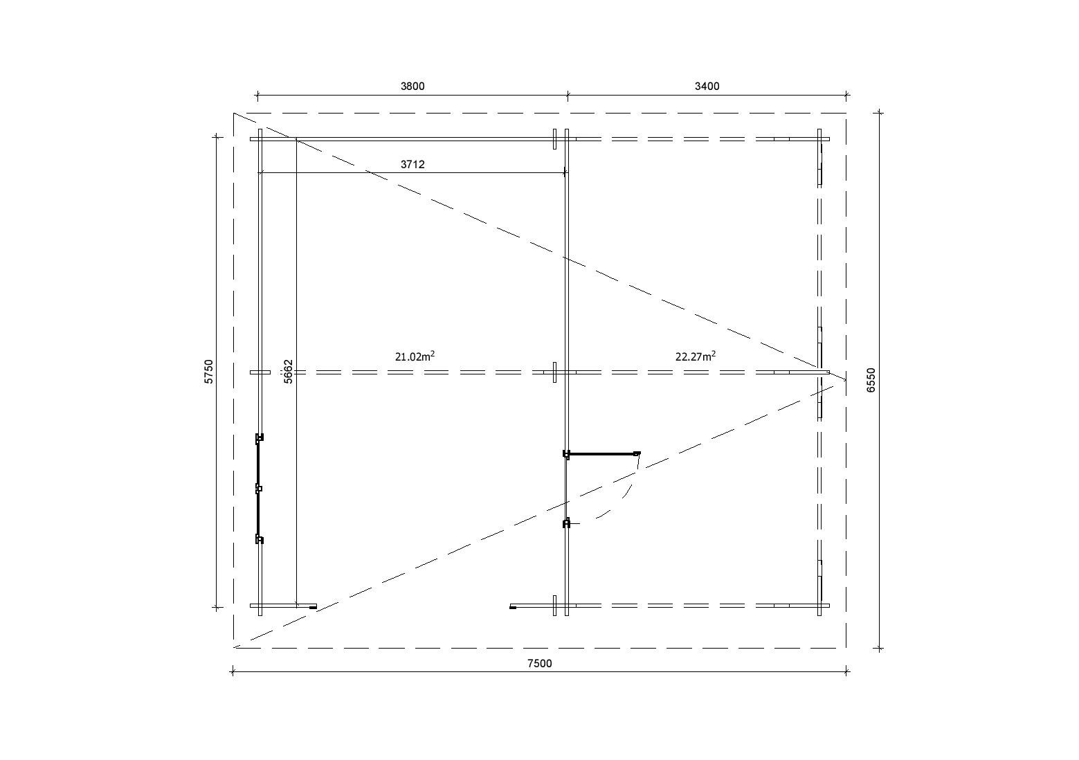 Holzgarage_Carpinus_7x6_ohne_Tor_PD_5