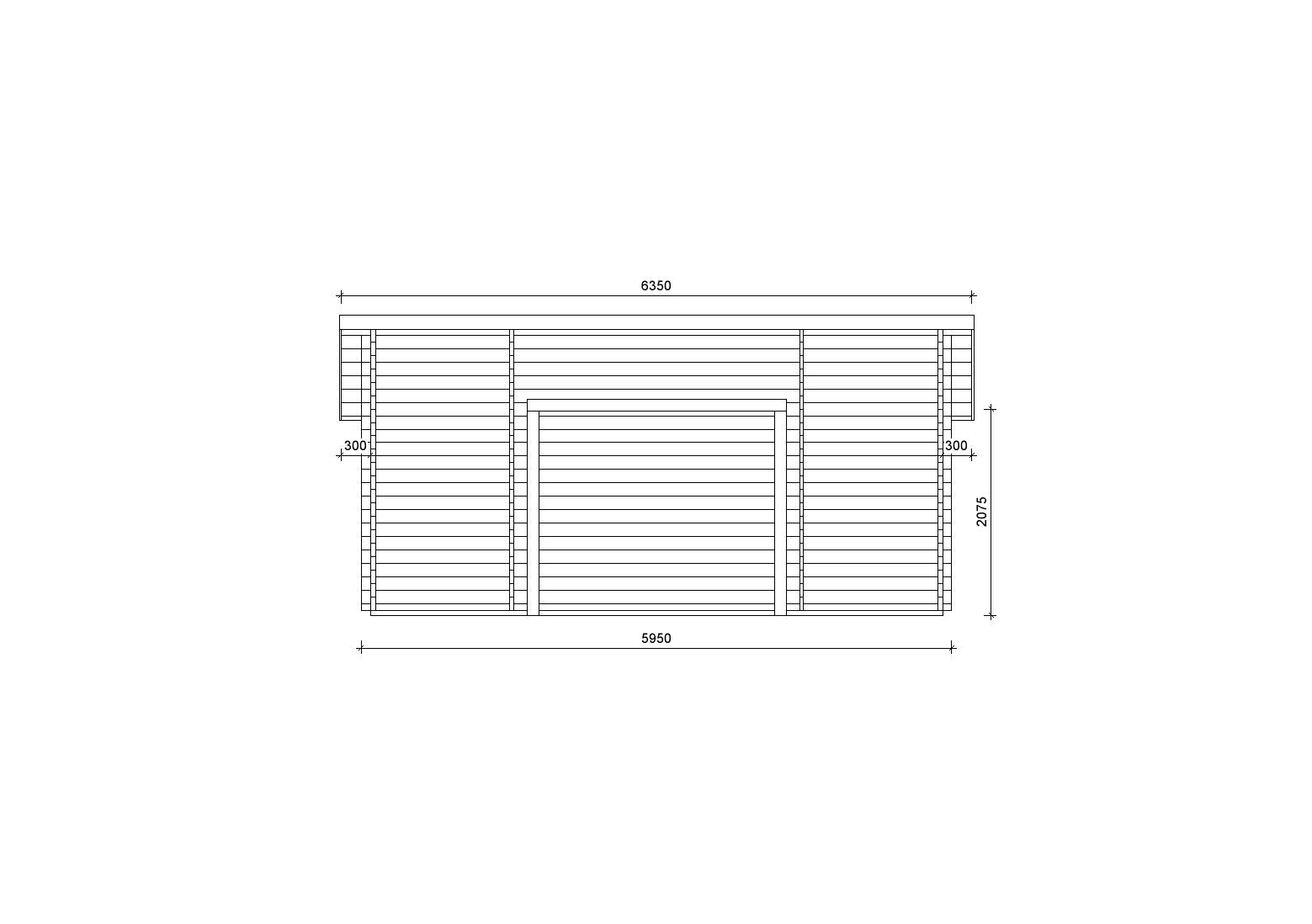 Holzgarage_Fagus_6x6_ohne_Tor_PD_1