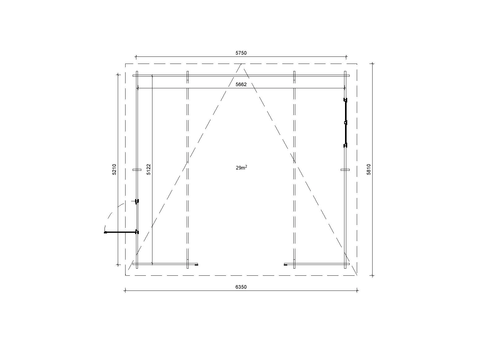 Holzgarage_Fagus_6x6_ohne_Tor_PD_5