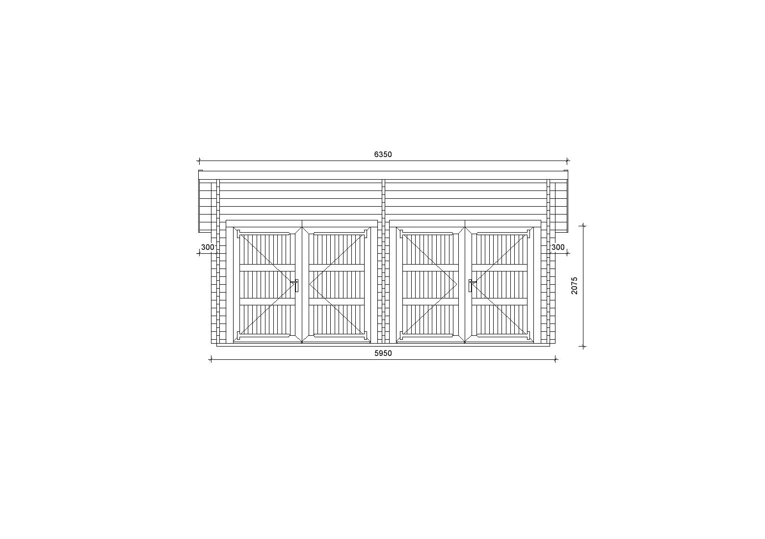 Holzgarage_Fagus_V2_mit_Holztoren_PD_1