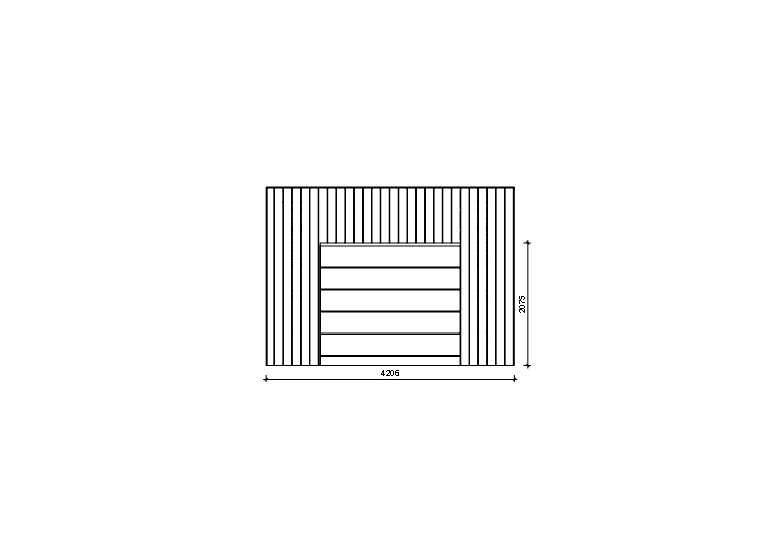 Holzgarage_Fraxinus_4x6_mit_Sektionaltor_PD_1