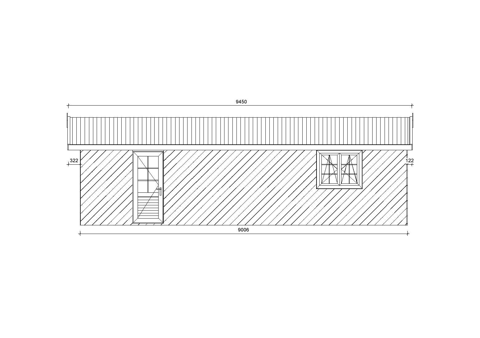 Holzgarage_Laurus_CL3_6x9_ohne_Tore_PD_2