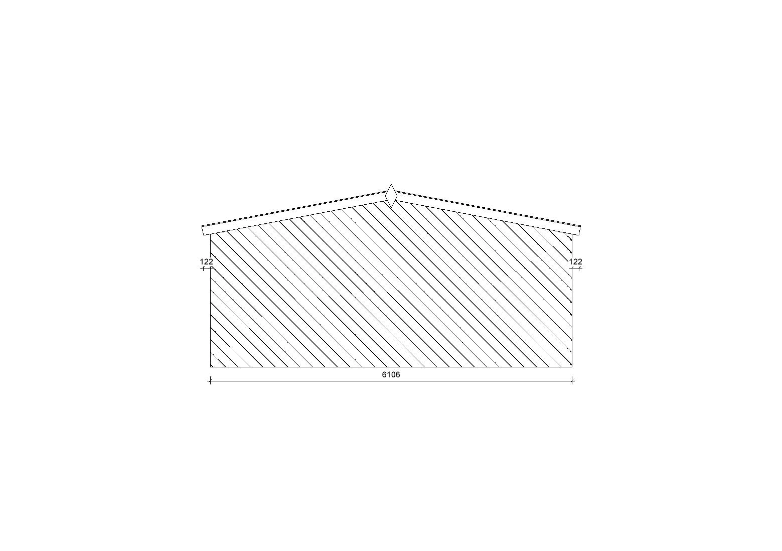 Holzgarage_Laurus_CL3_6x9_ohne_Tore_PD_3