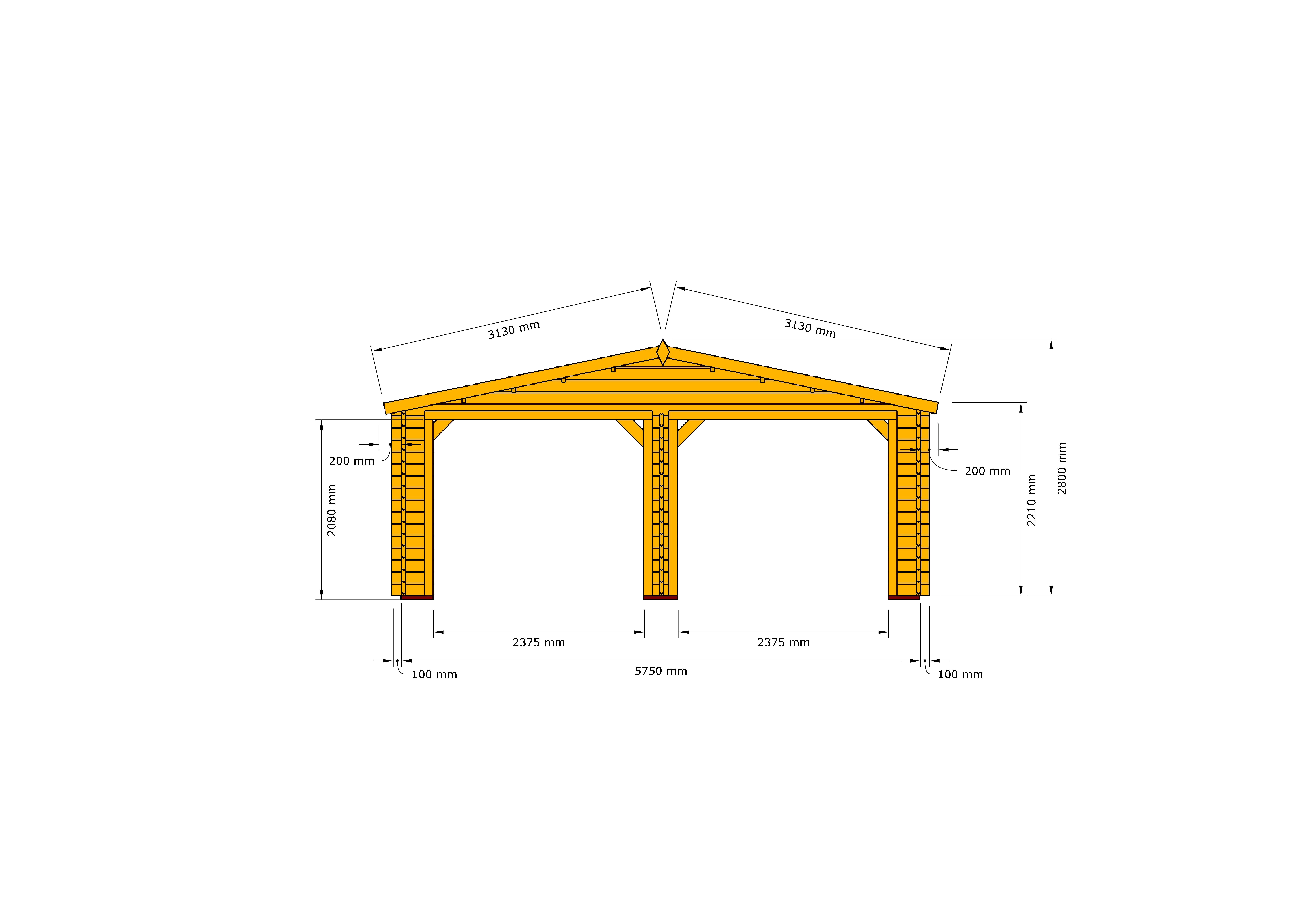 Holzgarage_Malus_6x6_ohne_Tore_PD_1