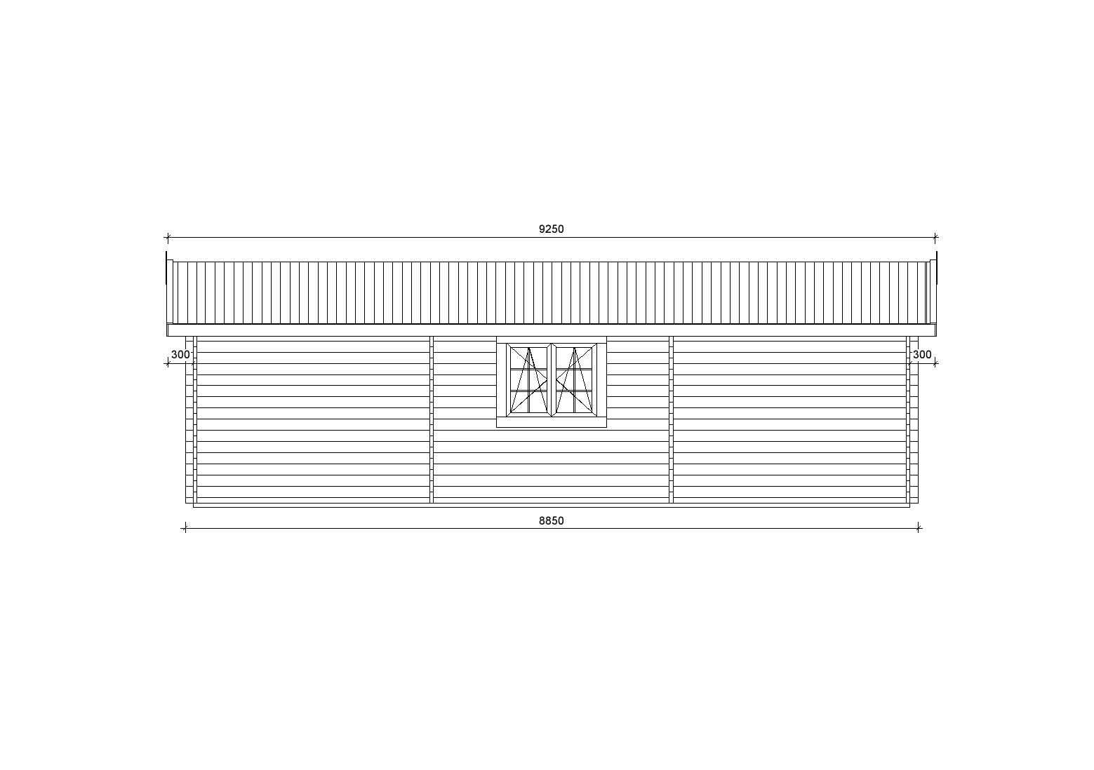 Holzgarage_Picea_9x6_mit_Sektionaltoren_PD_3