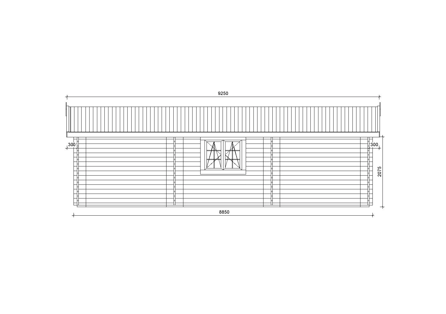Holzgarage_Picea_9x6_ohne_Tore_PD_1