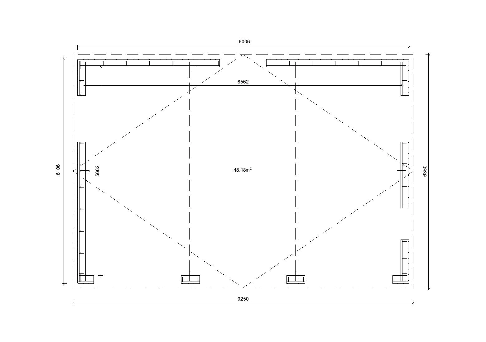 Holzgarage_Picea_CL1_9x6_ohne_Tore_PD_5