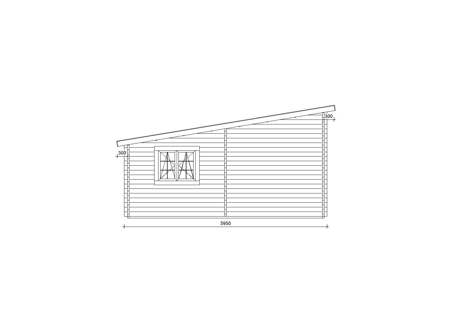 Holzgarage_Pinus_9x6_mit_Sektionaltoren_PD_2
