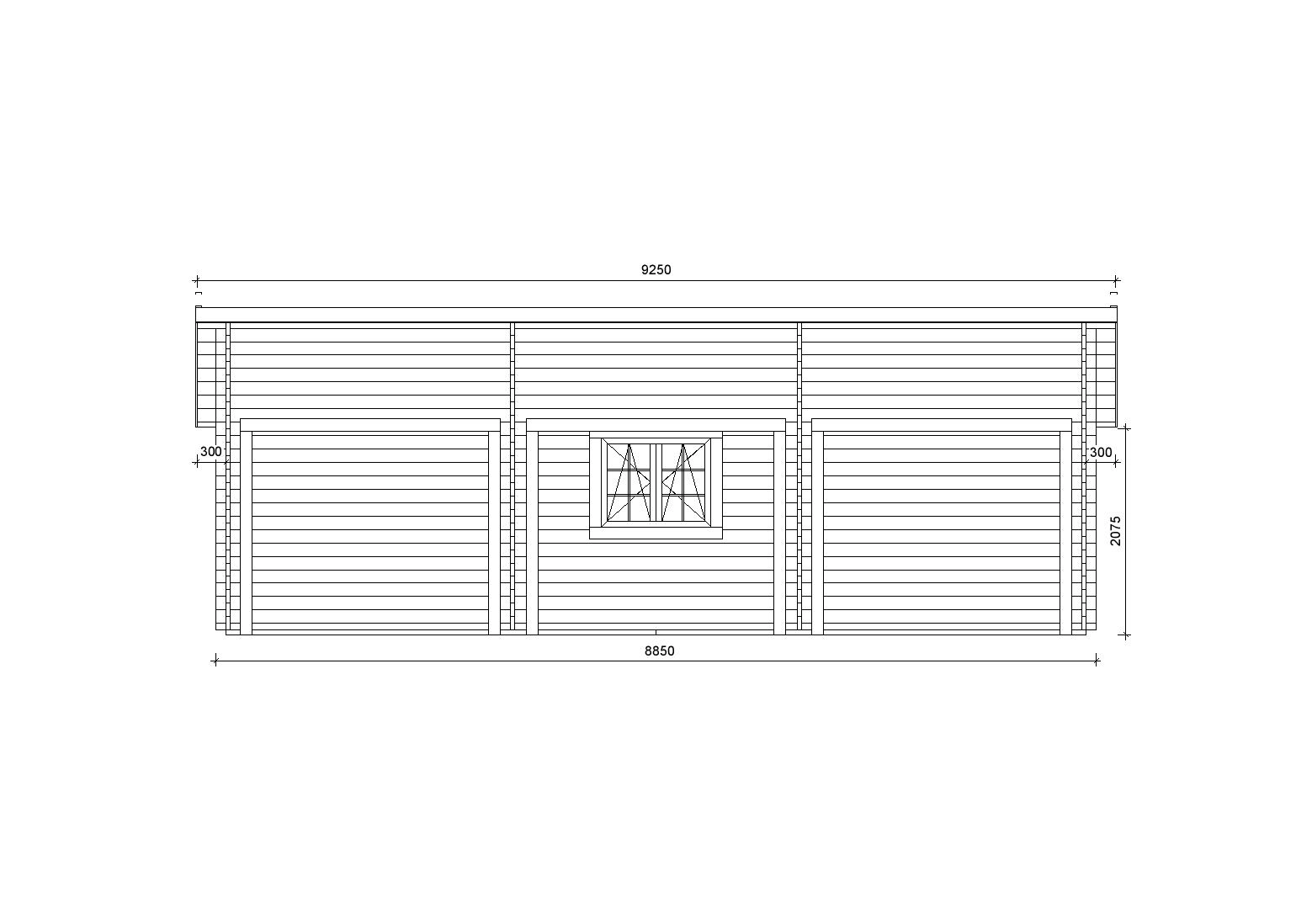 Holzgarage_Pinus_9x6_ohne_Tore_PD_1