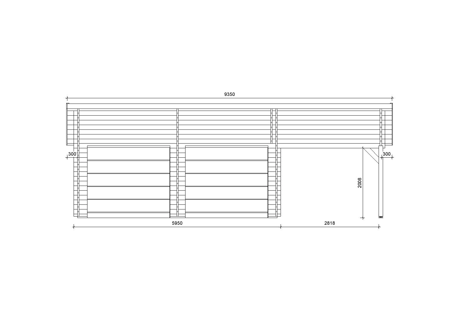 Holzgarage_Platanus_9x6_mit_Sektionaltoren_PD_1