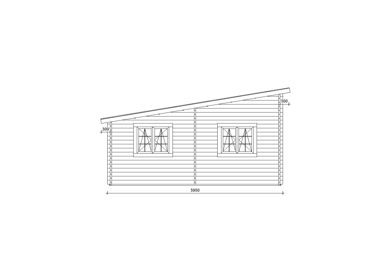 Holzgarage_Platanus_9x6_mit_Sektionaltoren_PD_4