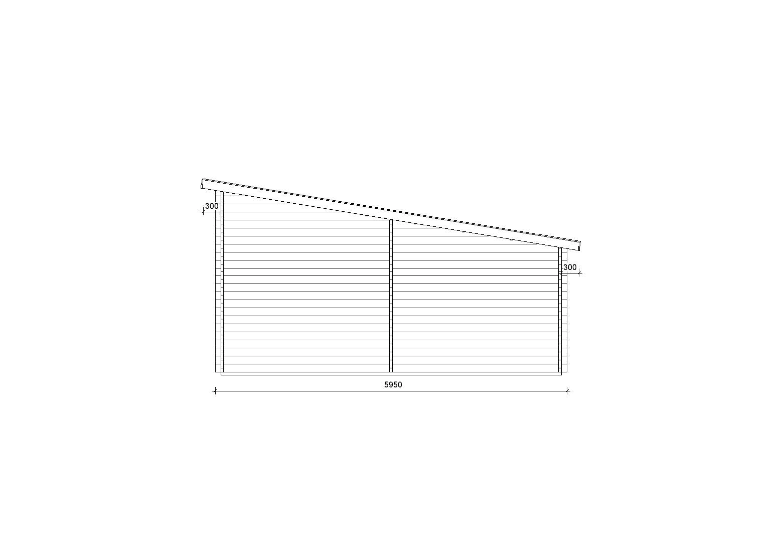 Holzgarage_Populus_6x9_mit_Holztoren_PD_3