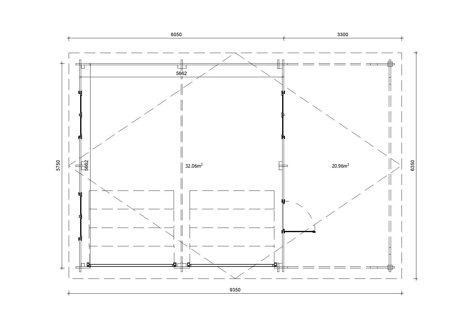 Holzgarage_Prunus_9x6_mit_Sektionaltoren_PD_5
