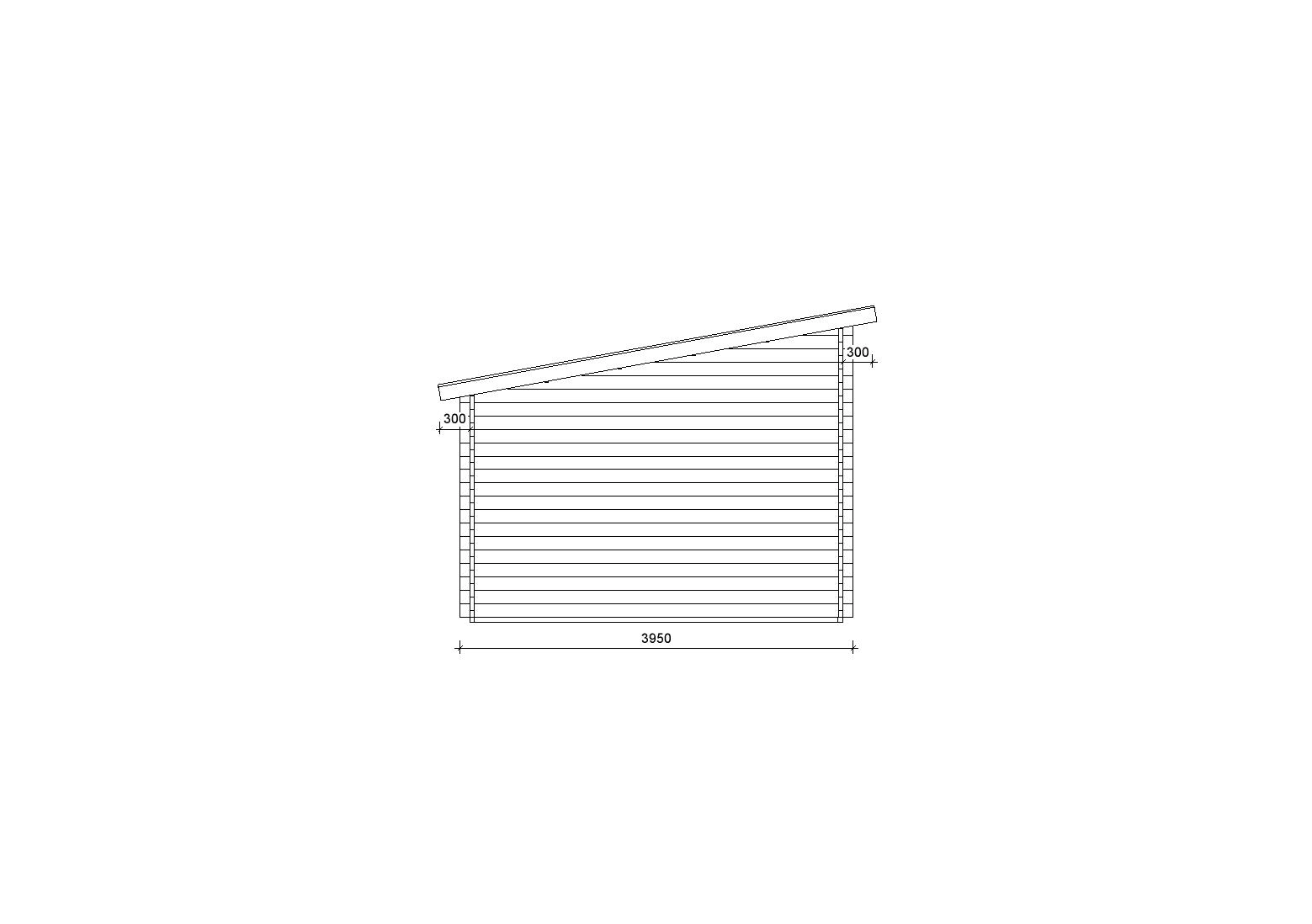 Holzgarage_Sorbus_4x6_mit_Holztor_PD_3