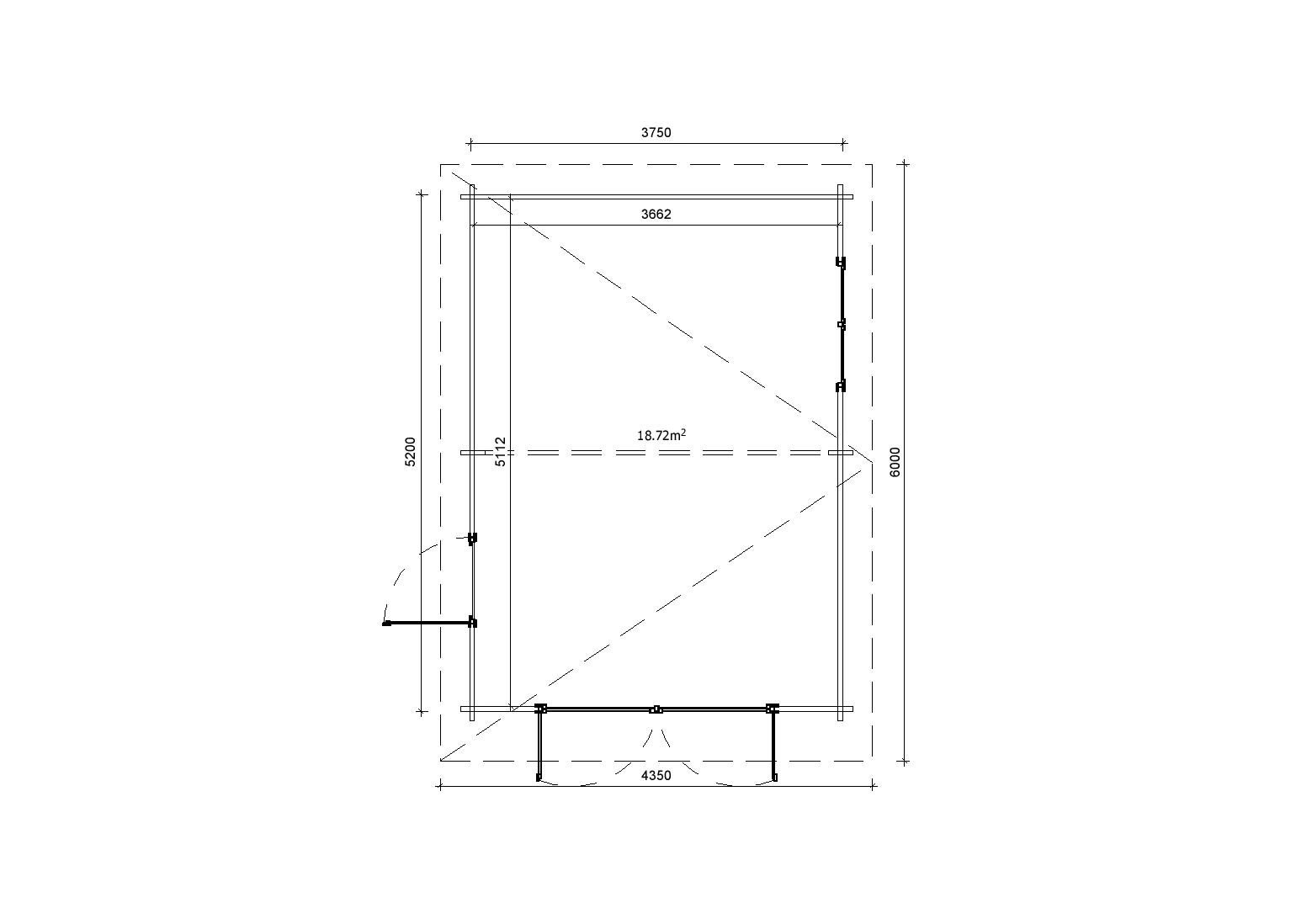 Holzgarage_Sorbus_4x6_mit_Holztor_PD_5